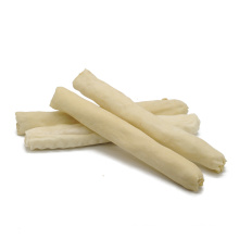 Pet Snacks Products Supply Pressed Rawhide Smoked Knotted Rawhide Bone Dog Chew